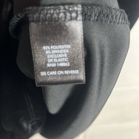 Torrid black velvet shirred-front stretch flutter sleeve top - Picture 4 of 5